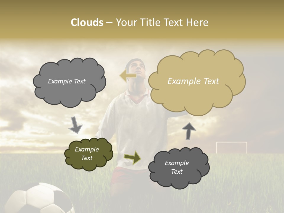 Win Goal Door PowerPoint Template