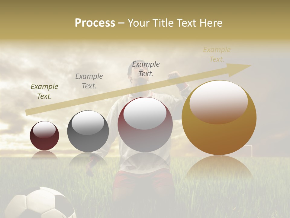 Win Goal Door PowerPoint Template