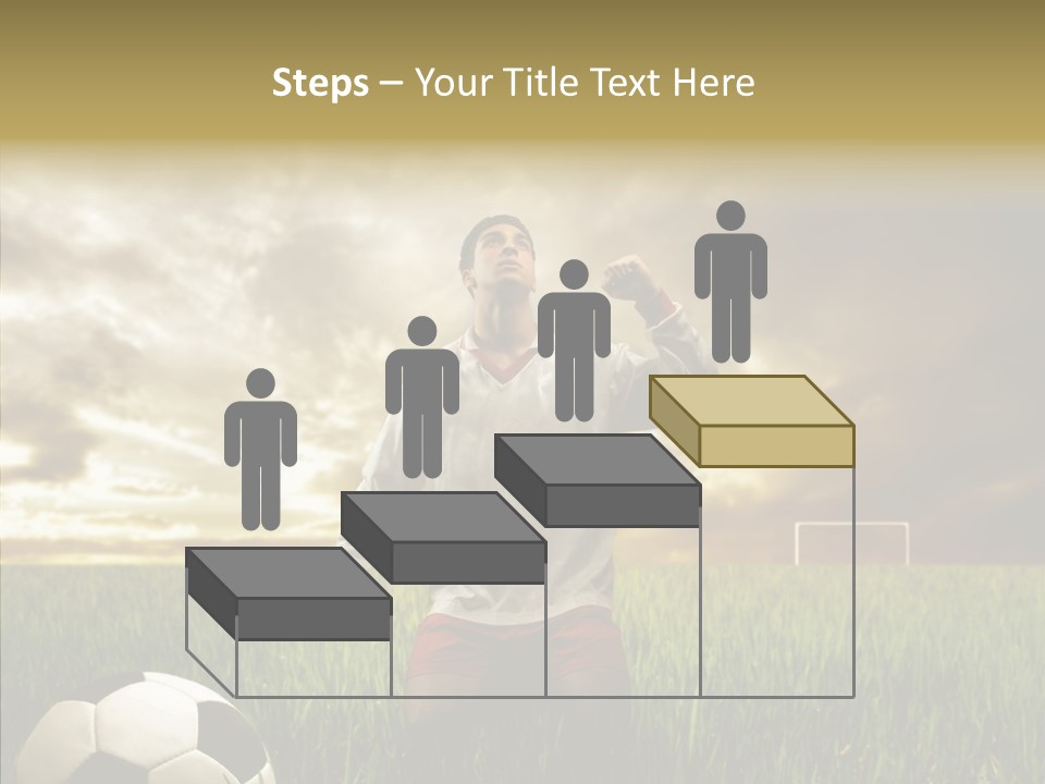 Win Goal Door PowerPoint Template