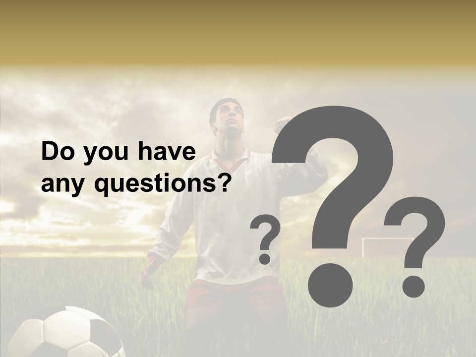 Win Goal Door PowerPoint Template