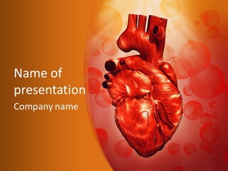 Blood Health Cardiovascular PowerPoint Template