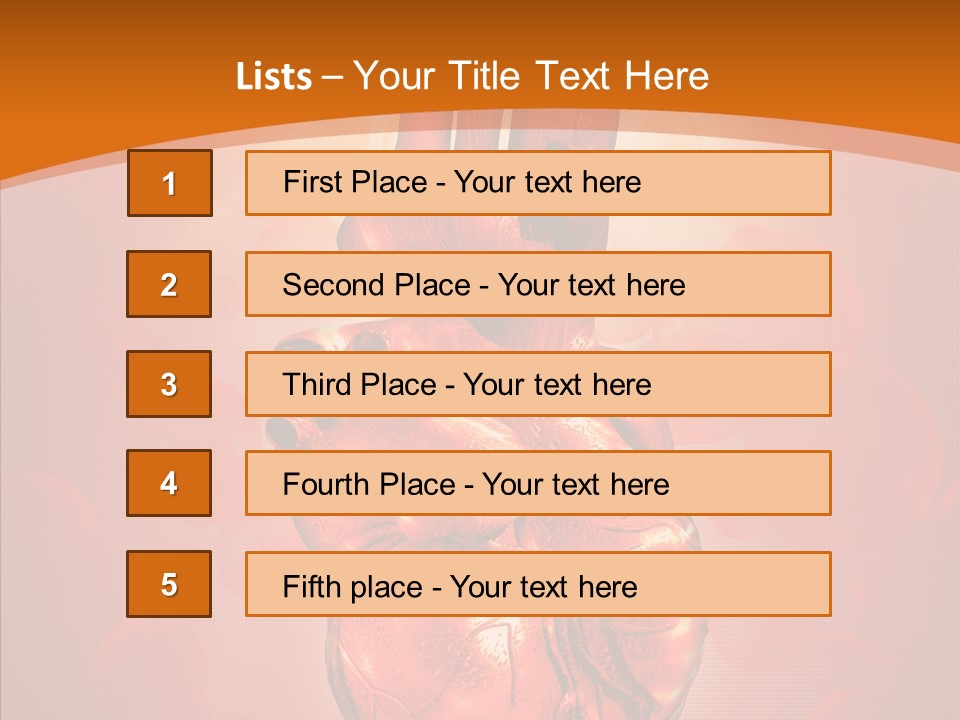 Blood Health Cardiovascular PowerPoint Template
