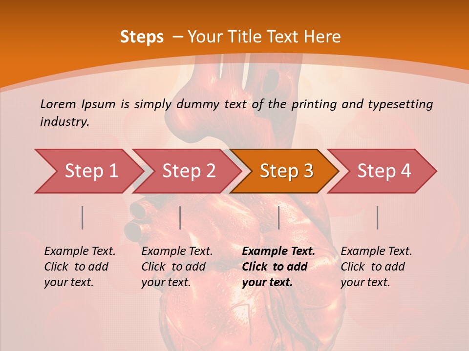 Blood Health Cardiovascular PowerPoint Template