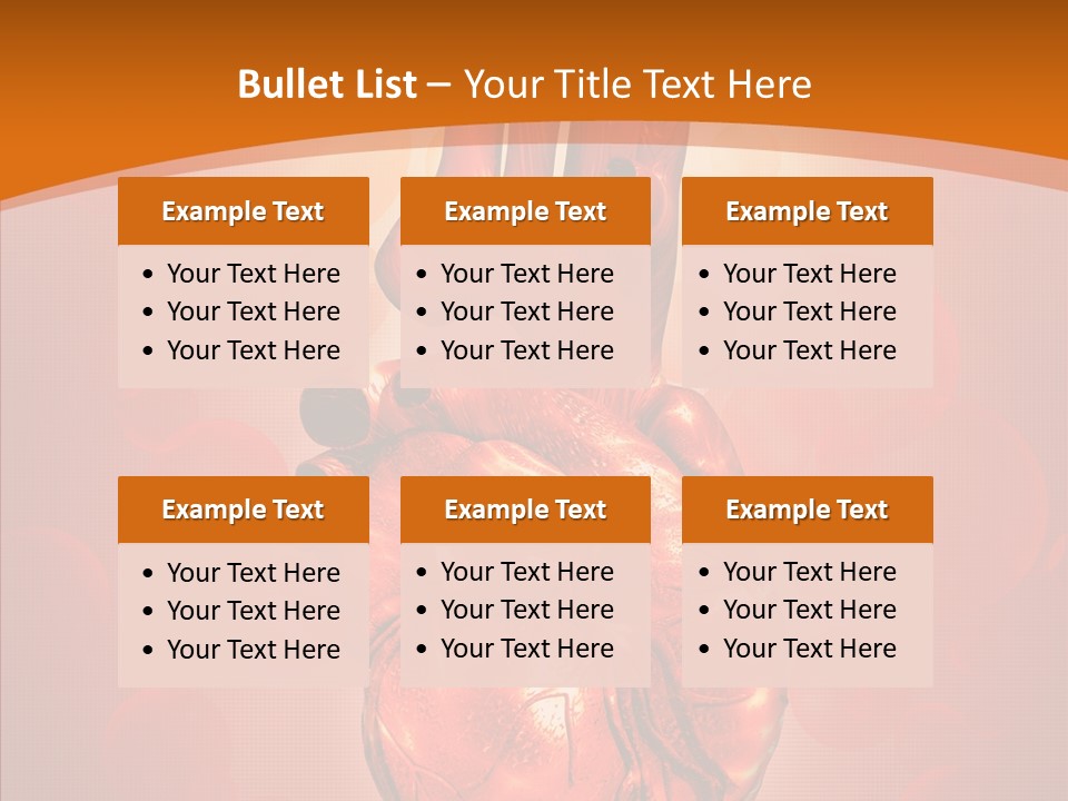 Blood Health Cardiovascular PowerPoint Template