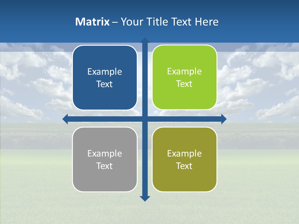 Wheat White Plant PowerPoint Template