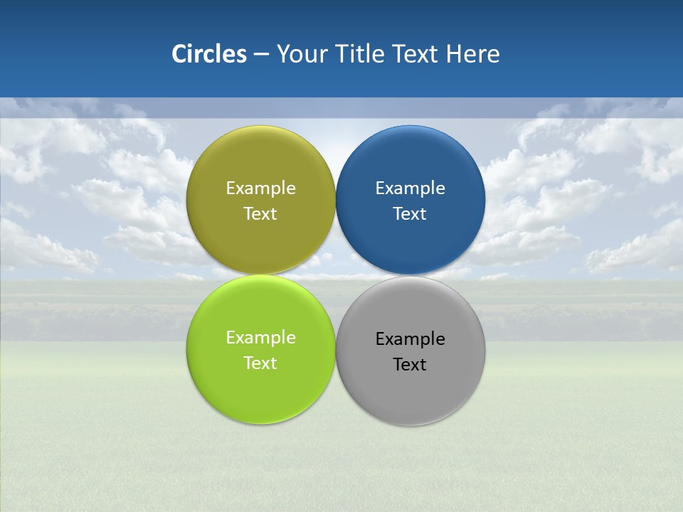 Wheat White Plant PowerPoint Template