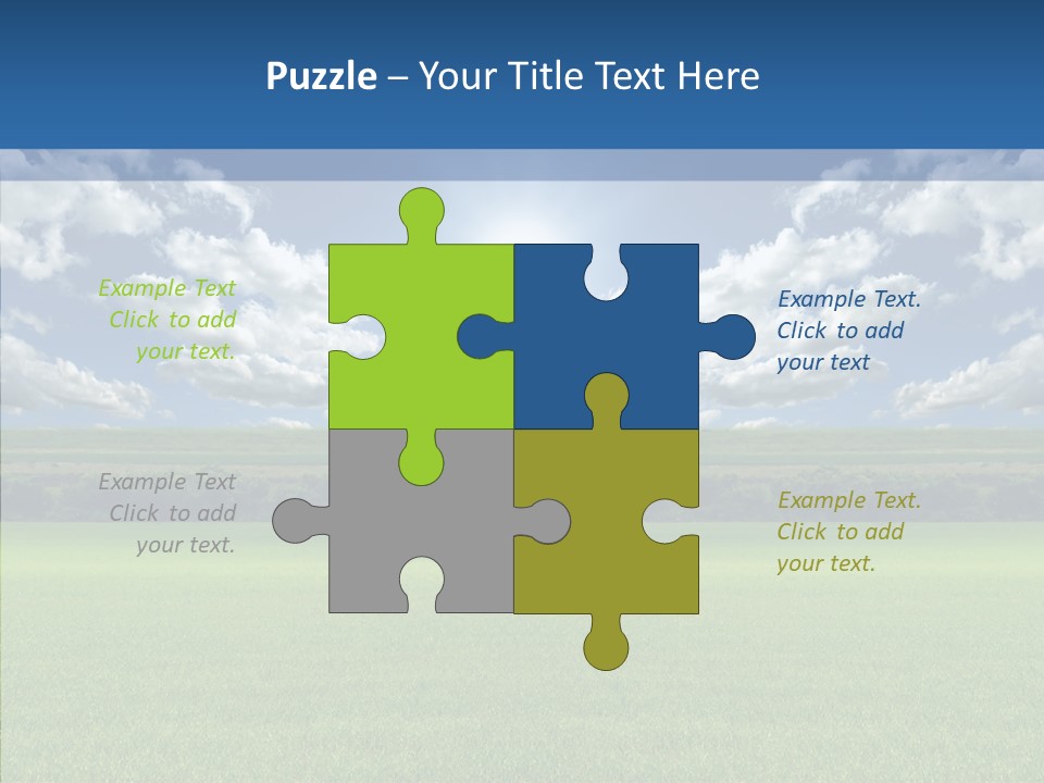 Wheat White Plant PowerPoint Template