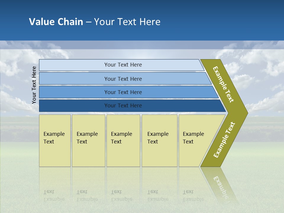 Wheat White Plant PowerPoint Template