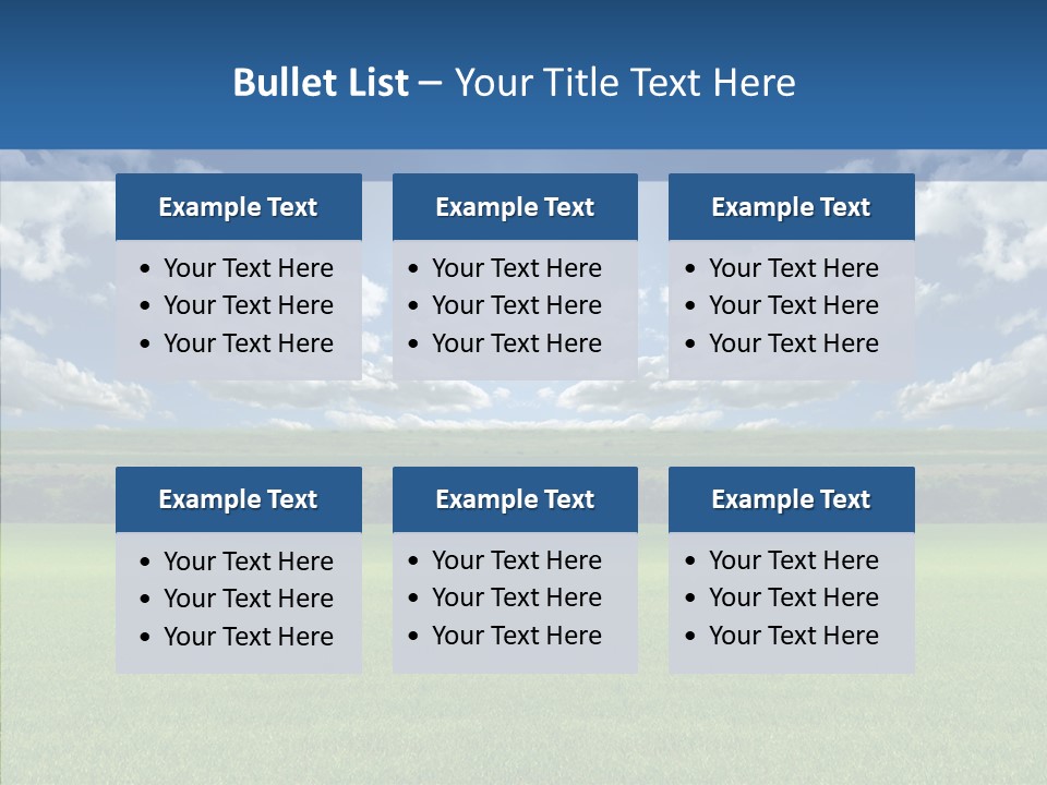 Wheat White Plant PowerPoint Template