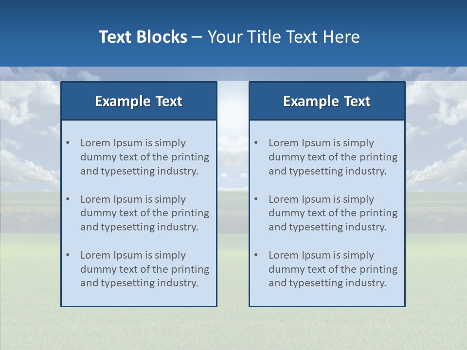 Wheat White Plant PowerPoint Template