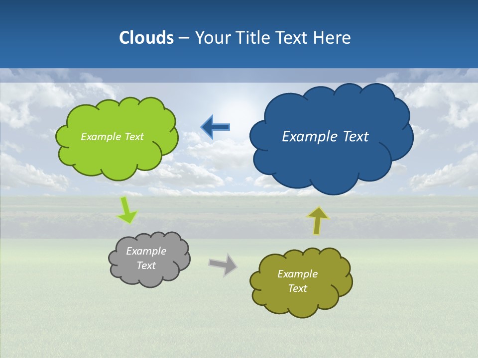 Wheat White Plant PowerPoint Template
