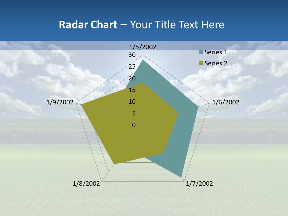 Wheat White Plant PowerPoint Template