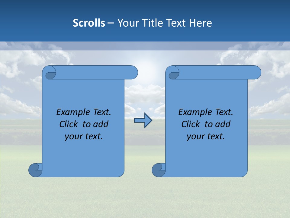Wheat White Plant PowerPoint Template