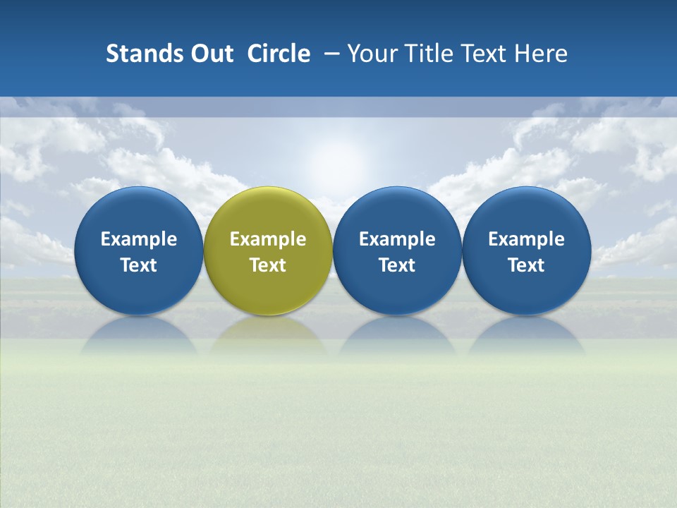 Wheat White Plant PowerPoint Template