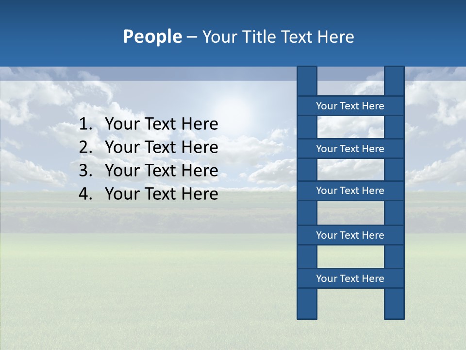 Wheat White Plant PowerPoint Template