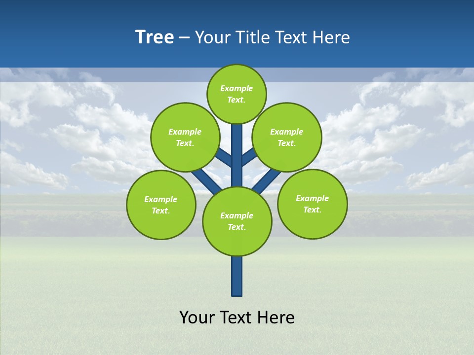 Wheat White Plant PowerPoint Template