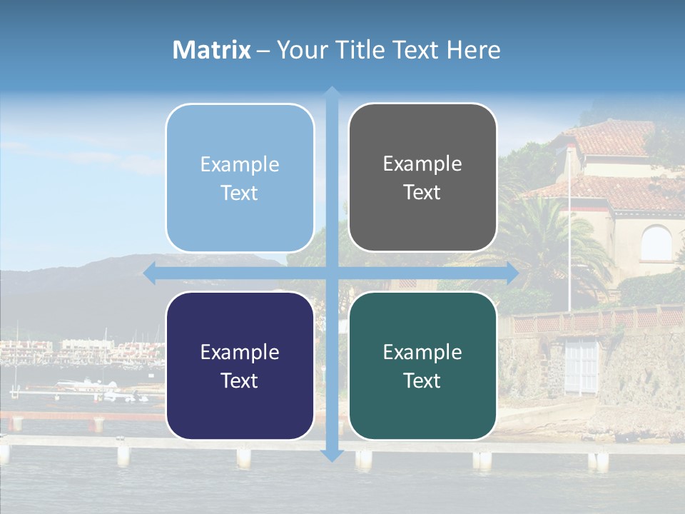 Travel Marina Summer PowerPoint Template