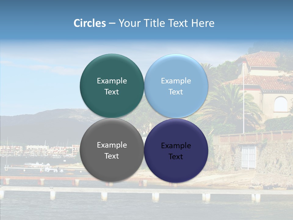 Travel Marina Summer PowerPoint Template