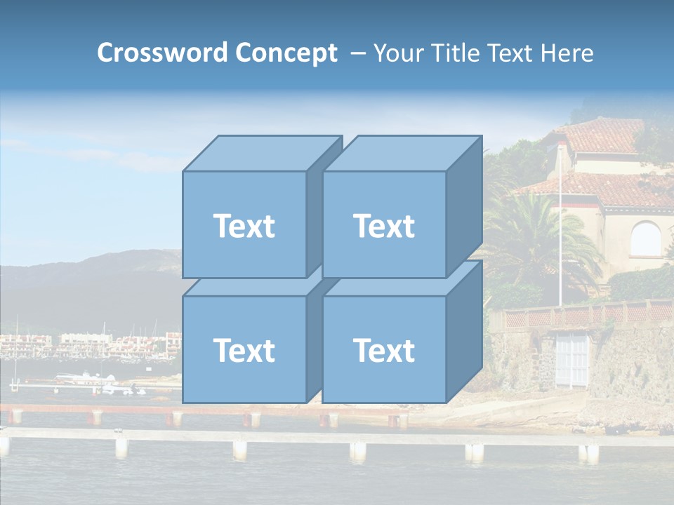 Travel Marina Summer PowerPoint Template