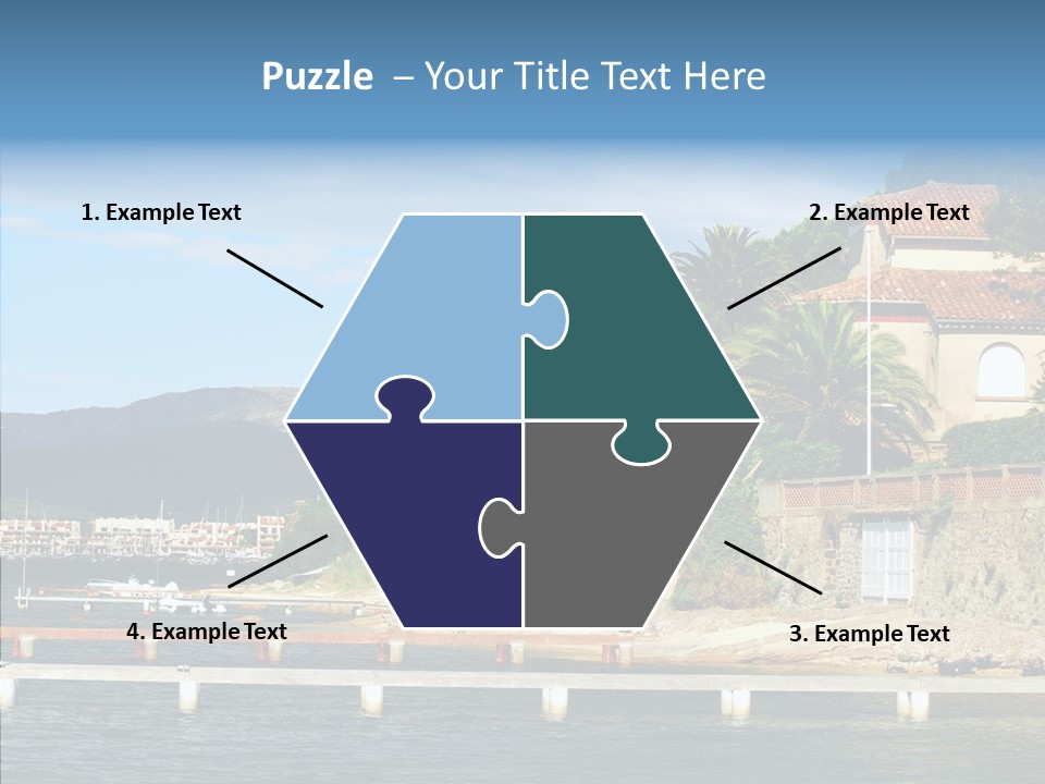 Travel Marina Summer PowerPoint Template