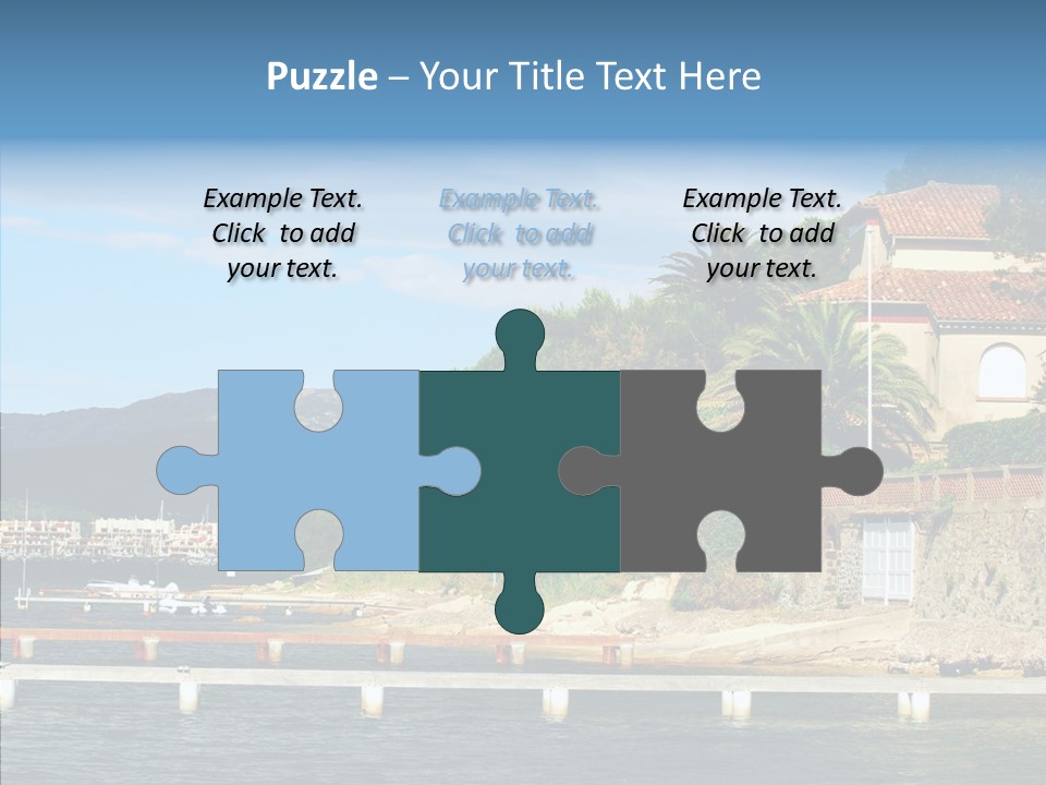 Travel Marina Summer PowerPoint Template