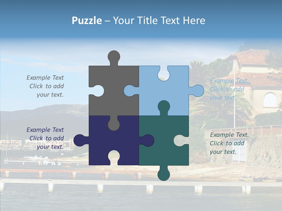 Travel Marina Summer PowerPoint Template