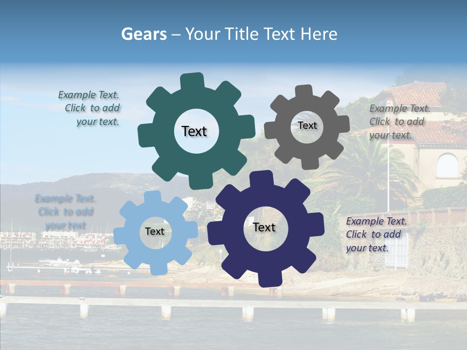 Travel Marina Summer PowerPoint Template