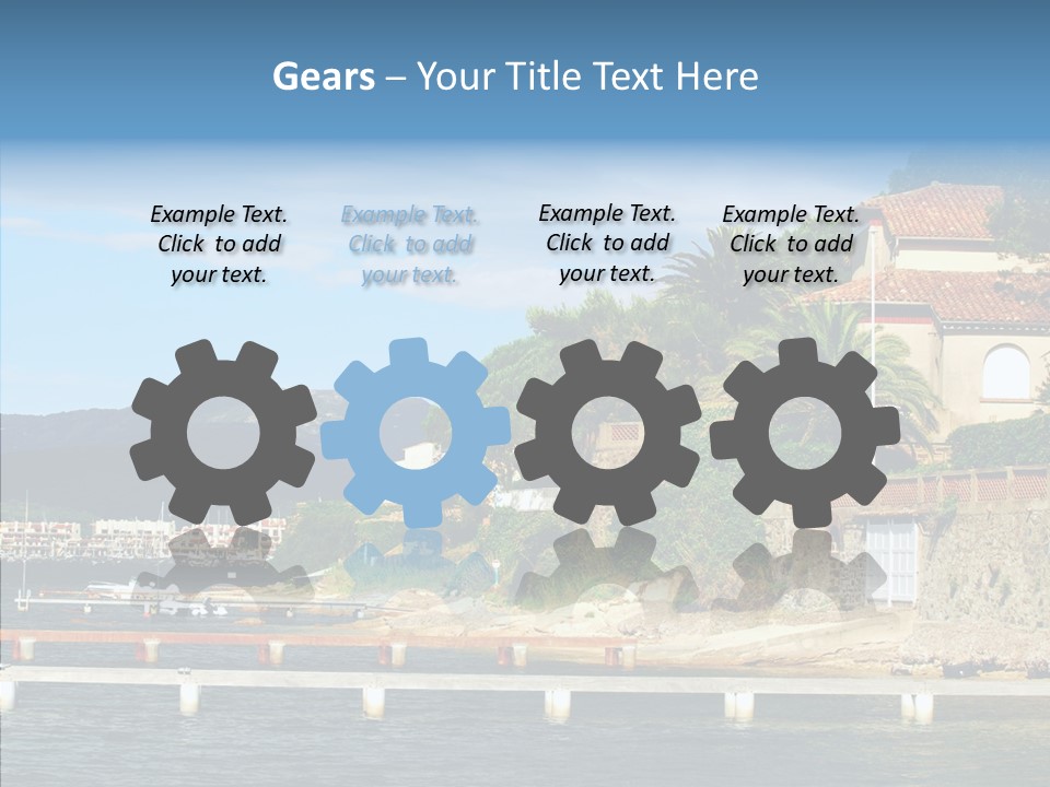 Travel Marina Summer PowerPoint Template