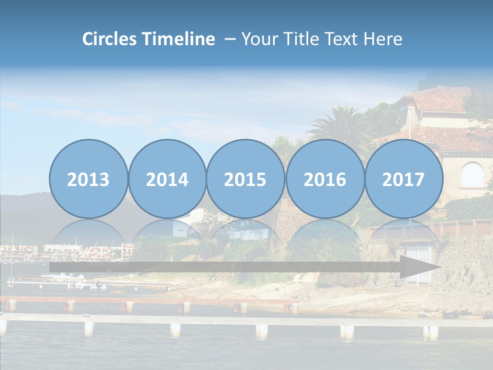 Travel Marina Summer PowerPoint Template