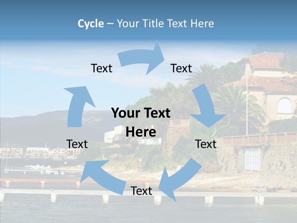 Travel Marina Summer PowerPoint Template
