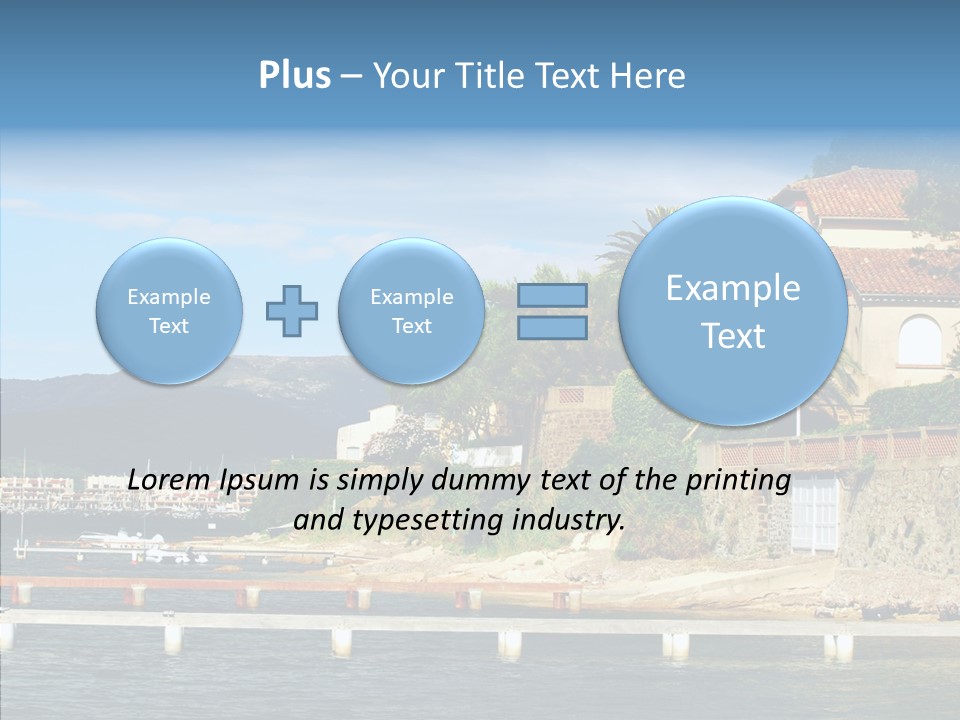 Travel Marina Summer PowerPoint Template