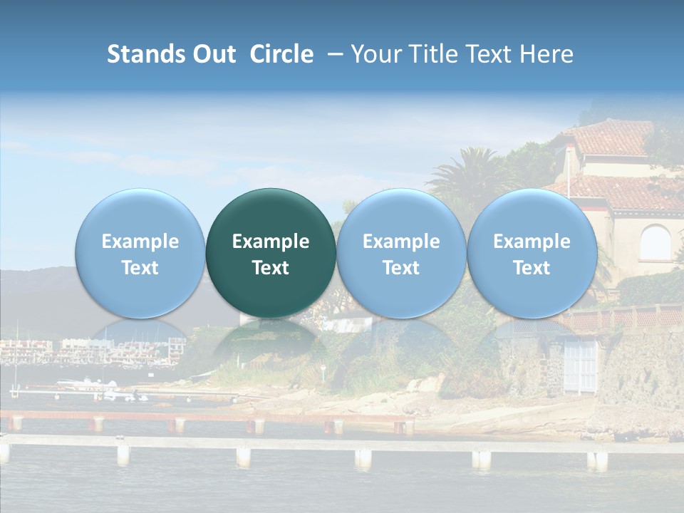 Travel Marina Summer PowerPoint Template