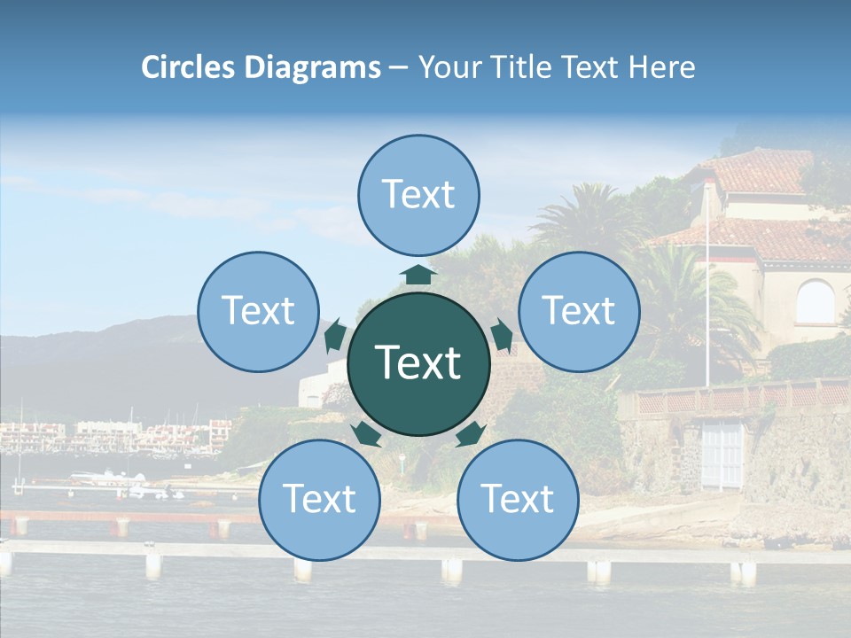 Travel Marina Summer PowerPoint Template