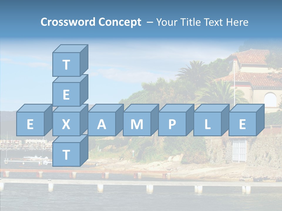 Travel Marina Summer PowerPoint Template