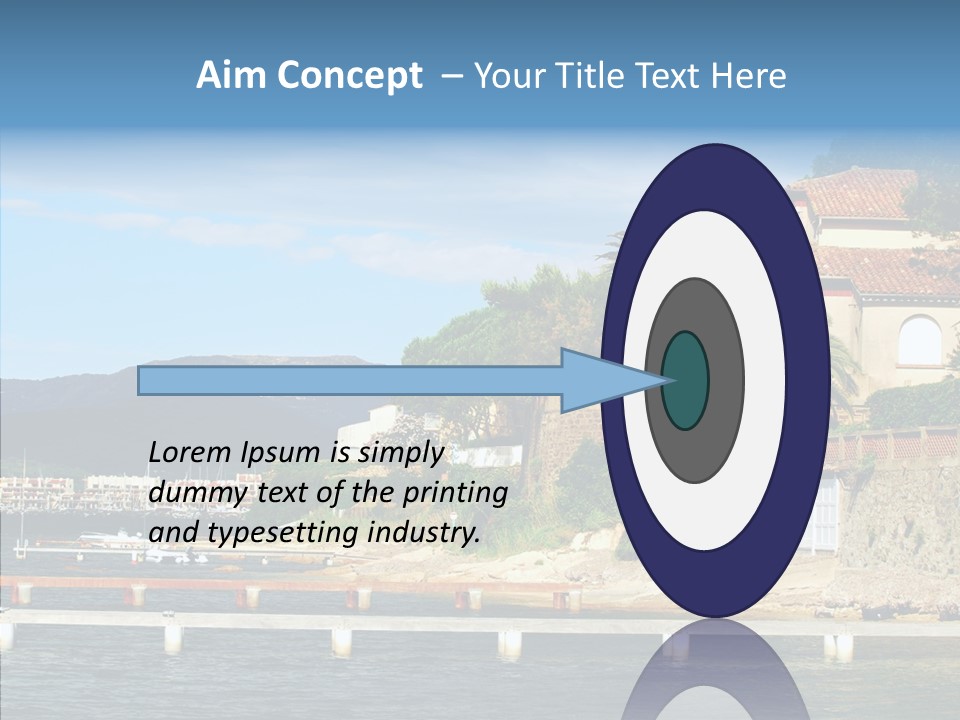 Travel Marina Summer PowerPoint Template