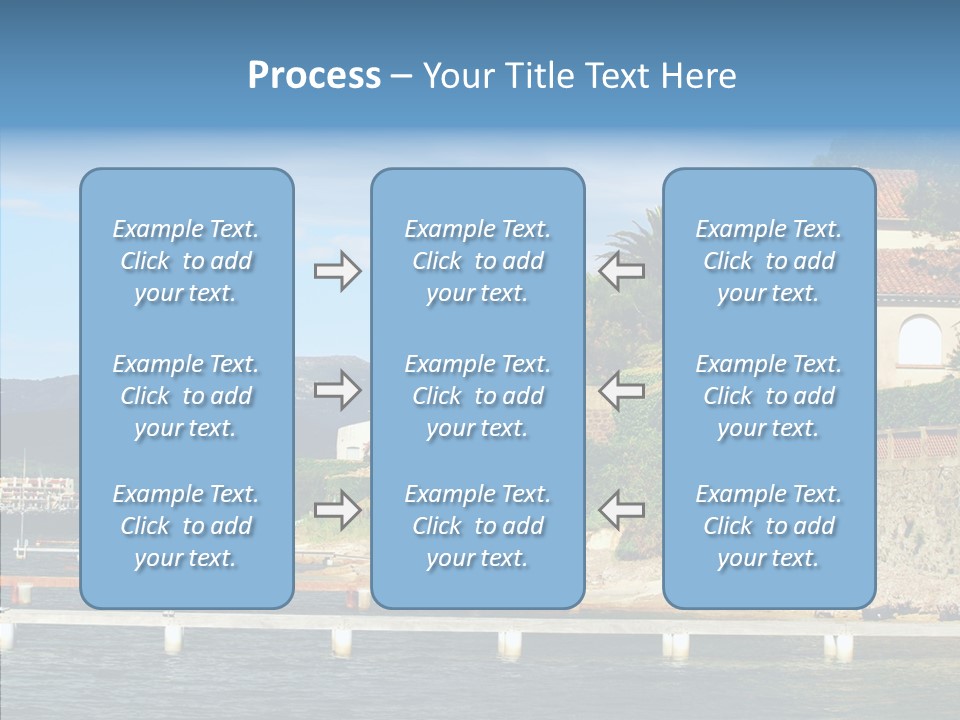 Travel Marina Summer PowerPoint Template