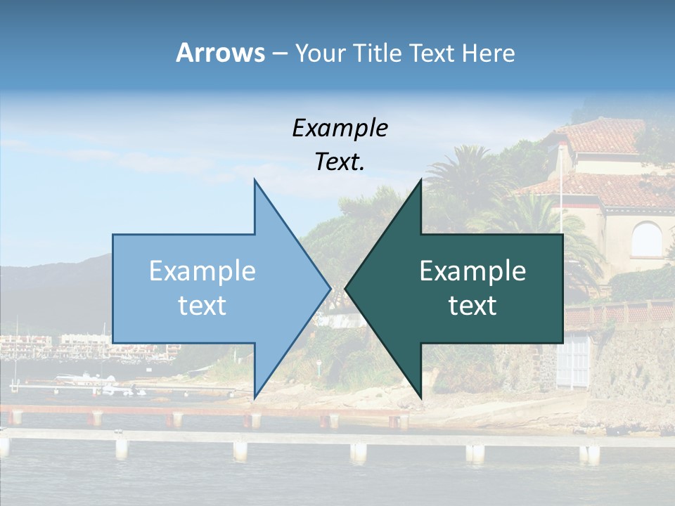 Travel Marina Summer PowerPoint Template