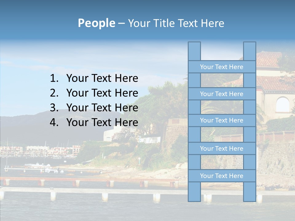 Travel Marina Summer PowerPoint Template