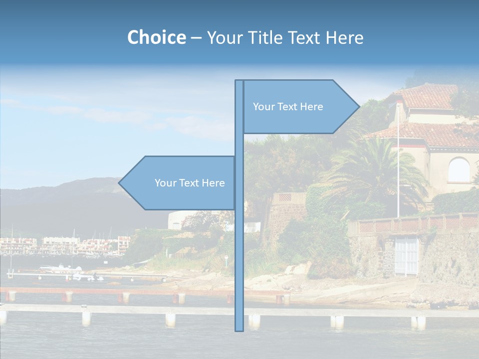 Travel Marina Summer PowerPoint Template