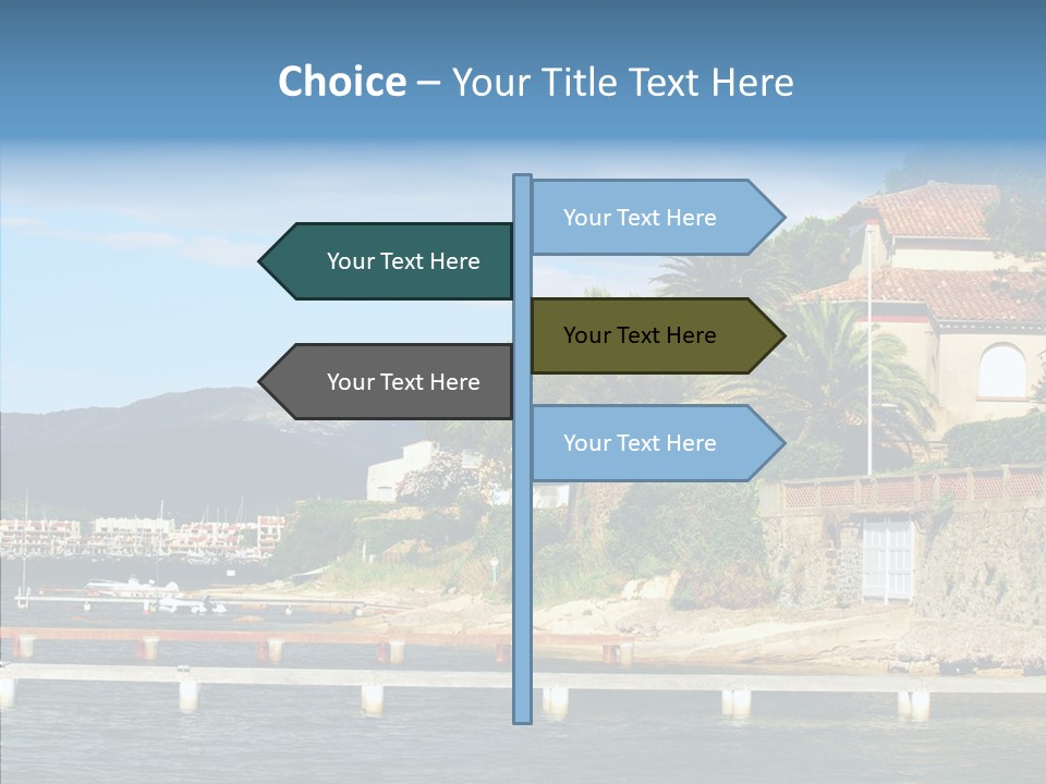 Travel Marina Summer PowerPoint Template