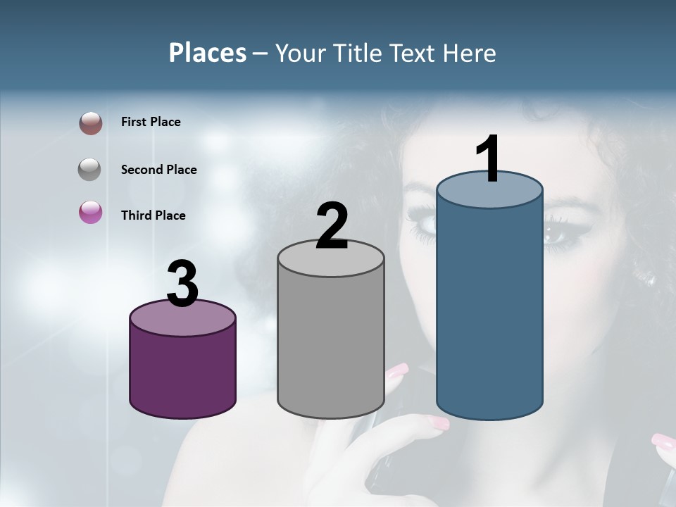 Space Attractive Party Entertainer PowerPoint Template