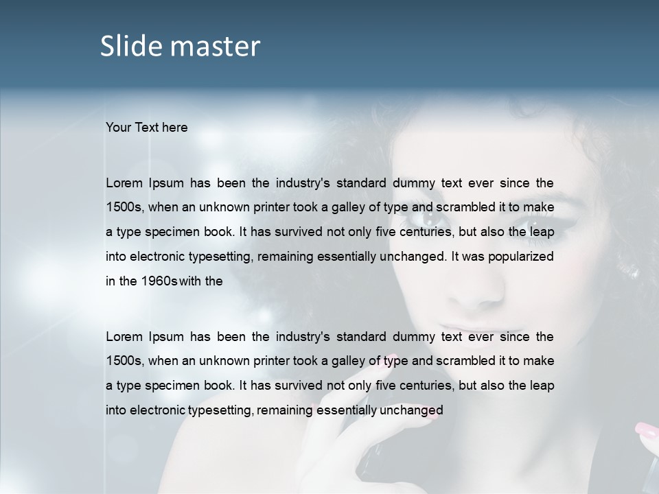 Space Attractive Party Entertainer PowerPoint Template
