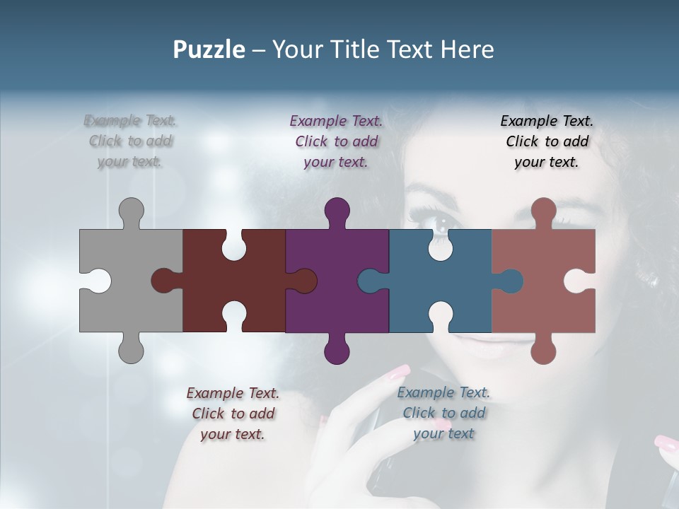 Space Attractive Party Entertainer PowerPoint Template