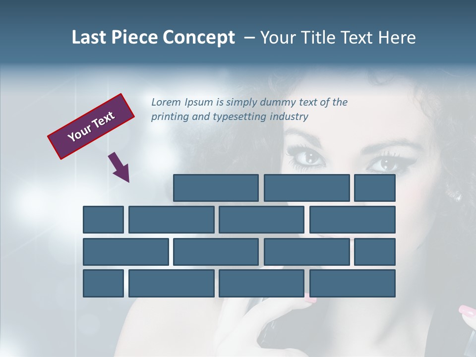 Space Attractive Party Entertainer PowerPoint Template