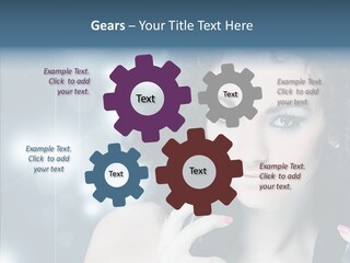 Space Attractive Party Entertainer PowerPoint Template