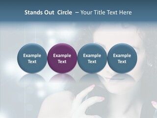 Space Attractive Party Entertainer PowerPoint Template