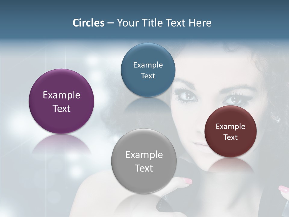 Space Attractive Party Entertainer PowerPoint Template