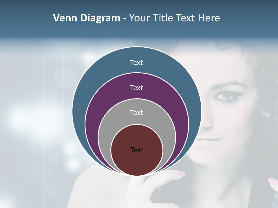 Space Attractive Party Entertainer PowerPoint Template