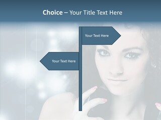 Space Attractive Party Entertainer PowerPoint Template