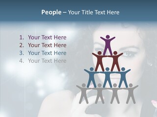 Space Attractive Party Entertainer PowerPoint Template